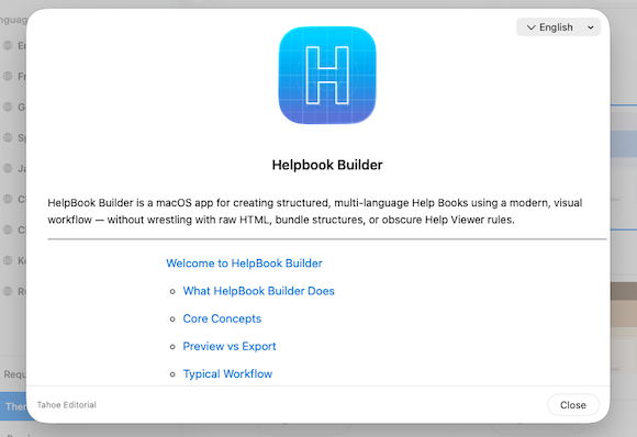 Preview mode output example